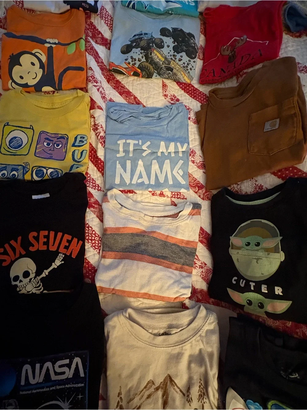 Lot of 15 Boys’ 4T T-shirts